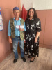 Вручение удостоверения "Ветеран труда"